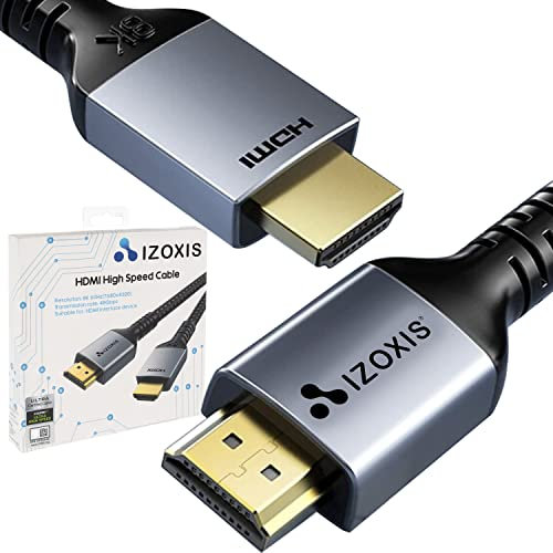 Izoxis 8K HDMI 2.1 60Hz Cavo 2M High Speed HQ 18929