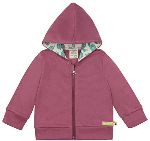 loud + proud Unisex Baby Kapuzenjacke, GOTS Zertifiziert Sweatjacke