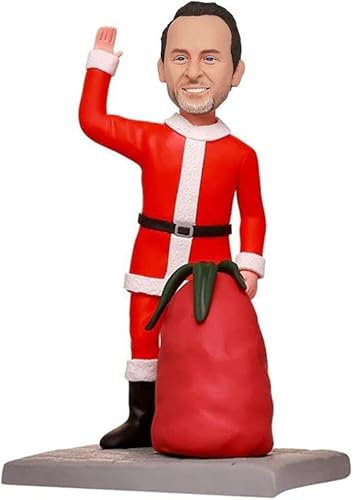 mydedor Benutzerdefinierte Wackelkopf-Figur, Boutique-Weihnachtspuppe, Geschenk für Sohn, Tochter, Wackelkopf-Figuren, Dekoration für Auto, Schreibtisch, Büro, handgefertigtes Geschenk für Kinder