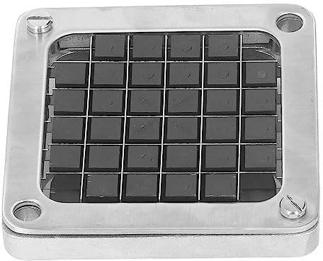 Mumusuki Cuchillas de Repuesto para Cortador de Patatas Fritas de Grado Comercial, Cuchilla Manual para Máquina Cortadora de Patatas de Acero Inoxidable para Pepino, Berenjena, Zanahoria