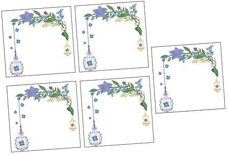 Hemobllo 15stücke Schutzaufkleber Für Lichtschalter Im Bezaubernden Vogel Und Blumenmuster Dekorative Wandsticker Für Schlafzimmer Kinderzimmer Und Wasserfest Und Feuerhemmend
