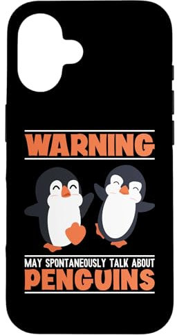 Hülle für iPhone 16 May Spontaneously Talk About Penguins Kaiserpinguin Pinguin