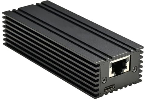Ptdfjspt Tarjeta de Red Ethernet USB4 de 10 Gbps para Conexión Rápida A Internet para Vendedores Globales de 3/4 Puertos de 10 GB