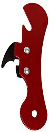 Ouvre-boîte manuel en fer - Pratique - Utilisation des boîtes de conserve - Outil pour canalisations / bière - 9,8 x 2 cm