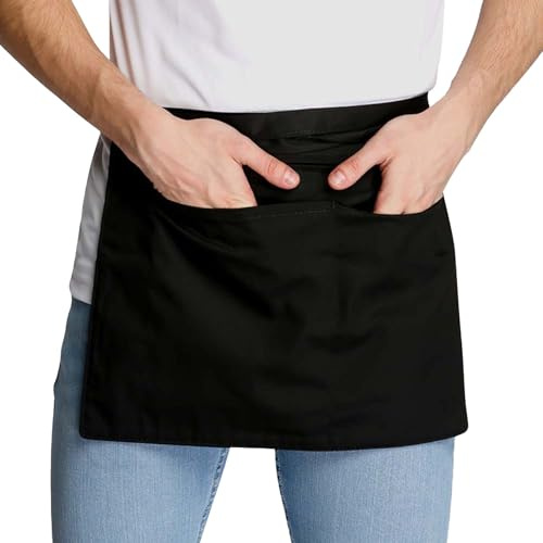 Tibard Zipped Money Pouch Waist Apron