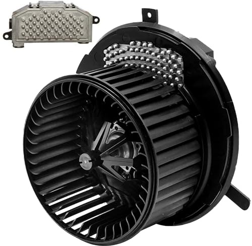 Gebläsemotor passend für Golf 5, Golf 6, Golf +, A3, TT, Q3, Leon, Altea, Passat, Octavia, Tiguan, Touran, Sharan, Jetta, Scirocco... | Automatische Klimaanlage mit Heizungswiderstand