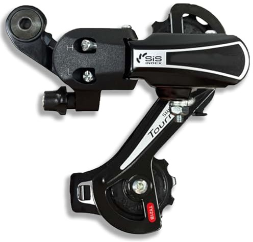 RD-TY21B 6/7 Speed Rear Derailleur, Direct Mount Compatible for Mountain Bicycle, Commuter Bicycle, Cruiser Bicycle, Universal Replacement Derailleur Black