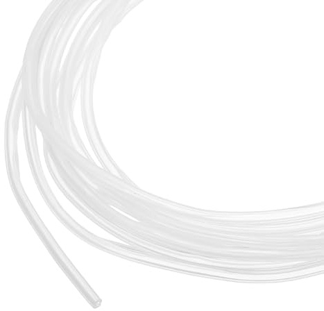 QUARKZMAN 3 m Gaine en Silicone Fendue, ID 1.5mm Tube en Silicone Claire Gaine Fendue Organisateur De Cordon Enveloppe De Protection pour Cordon De Charge USB Cable Audio Video