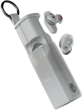 Skullcandy Method 360 ANC Wireless Earbuds with Sound by Bose - Cement | In-Ear Fit, Premium Active Noise Cancellation, 40 Hours Battery, Sweat and Water Resistant, Microphone for iPhone Android