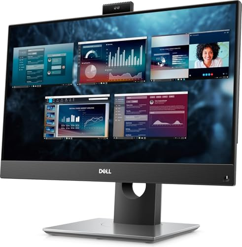 Dell OptiPlex 5490 All-in-One-PC, 23,8-Zoll-Bildschirm, Intel Core i7-10700T, 16 GB RAM, 512 GB SSD, US-QWERTY-Tastatur, WiFi, Bluetooth, Windows 11 Pro (Generalüberholt)
