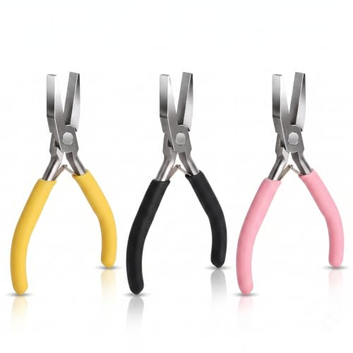 3 stycken smycketänger, spetstång liten platt tång liten tång smycken reparation set lång spetstång smyckestång pysselverktyg för pärlor smycken halsband reparation