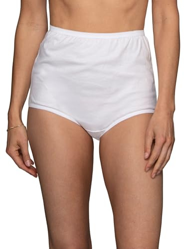 Vanity Fair Women's Perfectly Yours Tailored Cotton Brief Panty 15318