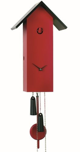 Rombach & Haas Moderne Kuckucksuhr Simple line, 8 Tage Werk