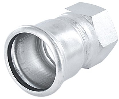 Numepress Übergang mit IG aus Edelstahl - Pressfitting mit M-Kontur - 35 x 1 1/4