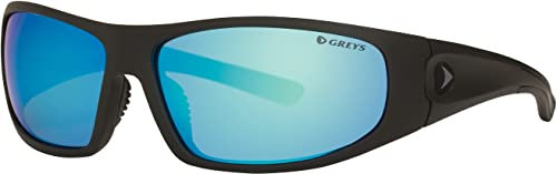 Greys Polarisiert Angel-Sonnenbrillen g1 G2 G3 G4 Angeln Brille neu 2018 - G1 Matt Kohlenstoff / Blau Spiegel, G1 MATT CARBON/BLUE MIRROR