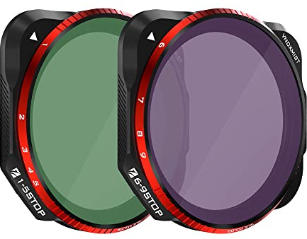 Freewell True Color Lot de 2 filtres ND Variable (édition Brume) 1-5 Stop et 6-9 Stop VND pour Mavic 3 Classic