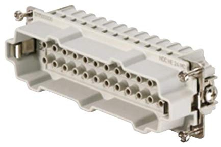 Insert robuste, prise, 24 + PE, 20-12 AWG, inserts de connecteurs résistants, quantité 1 | HDC HE 24 MC