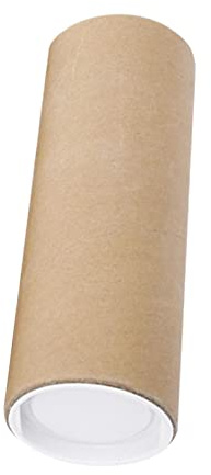 Harilla Verpackungsrohre Aufbewahrung Versandrohr Posterrohre für Rollbilder Blaupausen Gemälde Versand, 30CM