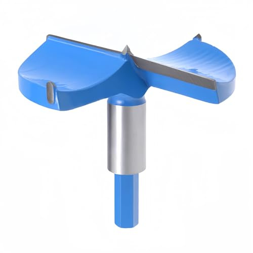Boxonly Foret de positionnement pour le travail du bois - 100 mm x 85 mm - Forstner - En carbure de tungstène - Scie cloche à bois
