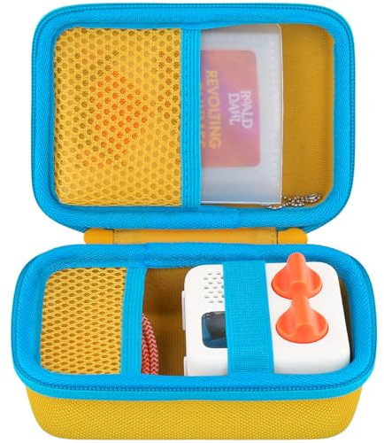 co2CREA Étui pour Yoto Mini Édition 2024 + Starter Pack Boîte à Histoires | Housse Uniquement, Coque EVA Antichoc avec Poche Filet Intérieure et Dragonne, avec Album photo transparent
