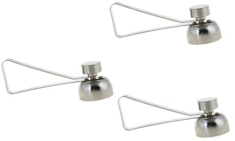 PRETYZOOM 3pcs Egg Shell Cracker Steel Egg Opener Easy to Use for Home Restaurant