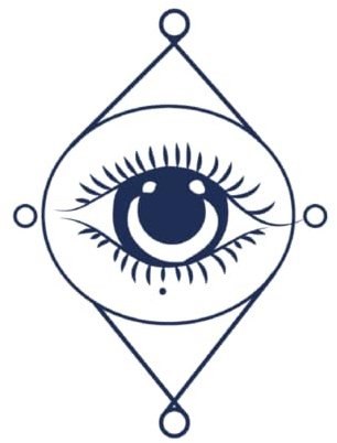 Tattwo.me – Temporäre Tattoos für Erwachsene und Kinder, hält 2 Wochen, wasserfest – Auge – Pflanzliche Tinte – EU-Kosmetik-Zertifikat – (P0540)