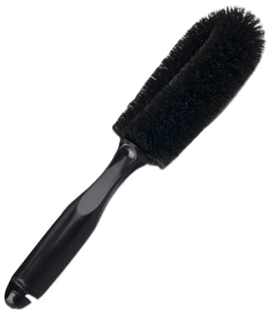 Brosse de Nettoyage pour Roues et Jantes, Brosse Douce, poignée Ergonomique, Brosse de Nettoyage Anti-Rayures pour Voitures de Types de Roues