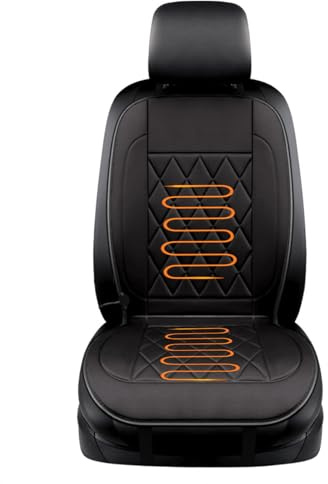 WXJHNYBS Sitzbezug Auto Vordersitz, Winter Sitzbezug Auto Vordersitz Mit Voller Rückenlehne Autositzauflage Vordersitze Geschenk,Meine Herren 1 Stück