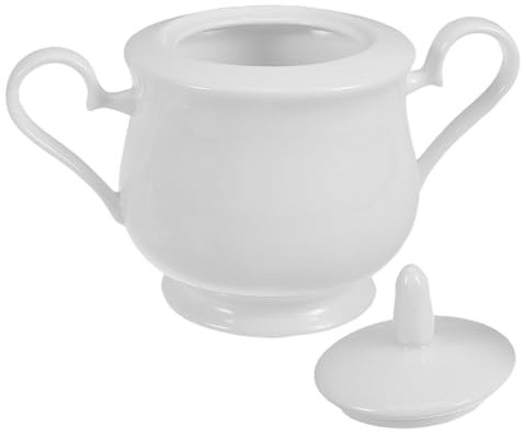 TOPPERFUN azucarero de cerámica almacenamiento de azúcar Sugar Bowl para restaurante tazón de azúcar azucarero de otoño titular de café de azúcar pequeño con tapa