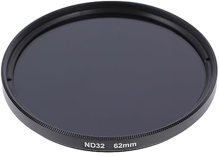 DIYEAH 62mm Verstellbarer Nd Filter für Kameraobjektiv Dünn aus Aluminium Abnehmbar für Langzeitbelichtung bei Streams und Wellen
