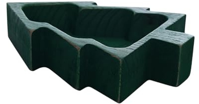 Cuenco de madera para servir en forma de árbol, bandeja decorativa rústica, cuenco de madera para aperitivos, galletas, velas, salón, cocina, oficina, dormitorio, fiesta, decoración de mesa