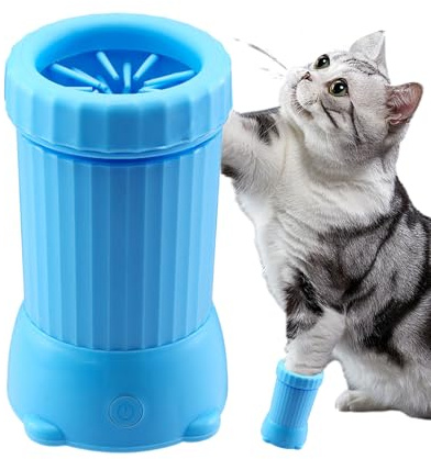 Lavatrice Per Zampe Per Cani,Dispositivo Lavaggio Intelligente Ricaricabile USB | Pulitore Automatico Per Zampe Di Cane - per Casa Escursioni Cani Grandi Cuccioli