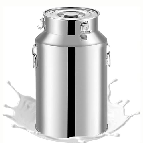 Lechera De Acero Inoxidable Con Tapa Cubo Para Vino/recipiente Para Lácteos/bidón De Leche/jarra Con Tapa Sell,Capacity-5L