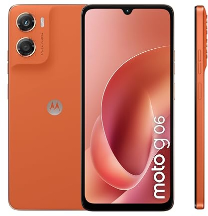Moto G06 4 128 4G, Arabesque Orange