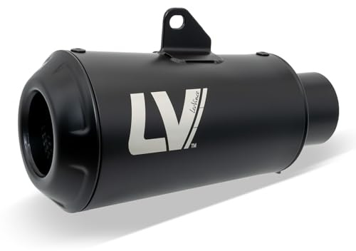LeoVince Endschalldämpfer Ersatzteil für LV-10 FULL BLACK Ø 54 mm 160 mm | Rechts, OEM 3015239410R für LeoVince S15204FB, S15206FB, S15212FB, S15215FB, S15218FB, S15220FB, S15222FB, S15224FB, S15239FB