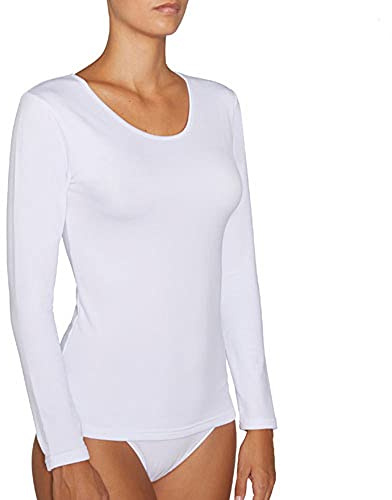 YSABEL MORA Camiseta Térmica Manga Larga Mujer Retención de Calor Ajuste Ceñido Ideal Invierno Confortable Tejido Suave Uso Diario Climas Fríos Extra Warm Termicidad Moderada.