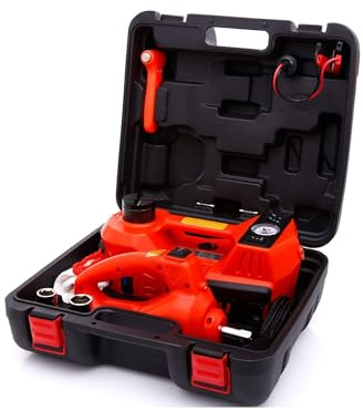 Panana 5 Ton Hydraulic Trolley Floor Jack Car Jack Kit 5Ton DC 12V Electric Hydraulic Car Jack Lift