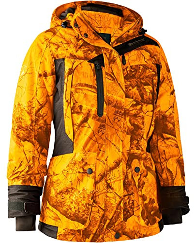 Deerhunter Damen Winter-Jacke Raven Arctic Realtree Edge Orange 42