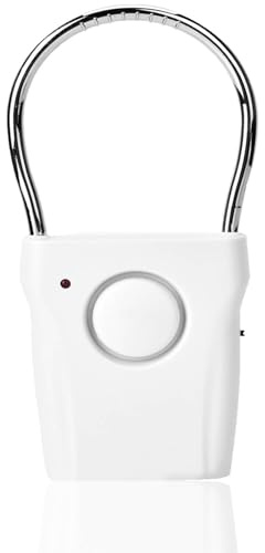 Türgriffalarm, 120 dB berührungsempfindliche Vibration aktiviert, Sicherheitsalarm, lauter Türgriff, 120 dB, Türgriffalarm, Vibration