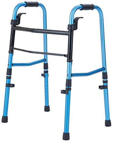 RENYUEH Standard-Gehgestell, Faltbare, Höhenverstellbare, Leichte Gehhilfe Aus Aluminium Für Erwachsene, Senioren, Behinderte, Sehnsucht Nach