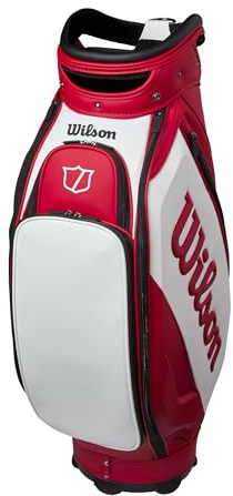 Wilson Staff Tour Bag Rot/Weiß