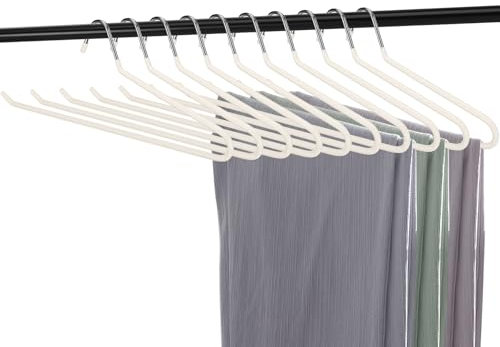 Luziyun Grucce salvaspazio, 10 pezzi, strato antiscivolo, facile da applicare, in metallo