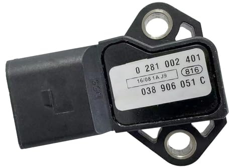 Luftmassenmesser Sensor Passend für VW Golf 5 6 GTI Jetta MK5 Polo 9N. Passend für Audi A4 B7 B8 03G906051E. Saugrohrdrucksensor Sensor