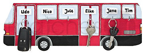 matches21 HOME & HOBBY Schlüsselbrett DIY Holz Bastelset für Kinder ab 8 Jahren als nützliches Laubsägevorlagen-Set