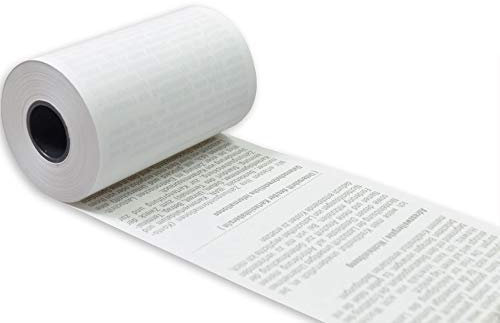 Veit GmbH Papierrolle, thermosensibel (57 mm x 14 m x 12 mm, 35 mm Durchmesser, BPA-frei, 55 g/m², SEPA-Druck