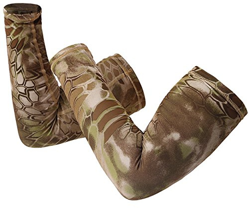 xsby UV Sun Protection Cooling Arm Sleeves for Men Women Kids Outdoor Unisex Ice Silk Protective Compression Cover Sleeves Yellow XL