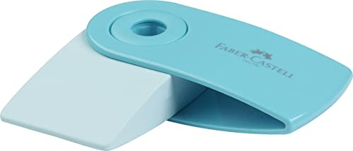 Faber-Castell RADIERER Sleeve Spar Sparkle - Ergonomischer Griff - Plastic - Türkis