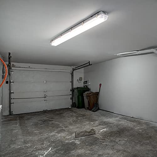LED Wannen Leuchte 120 cm Decken-Lampe Feuchtraum- Nassraum- Keller- Werkstatt- Büro- Beleuchtung IP65 6400K