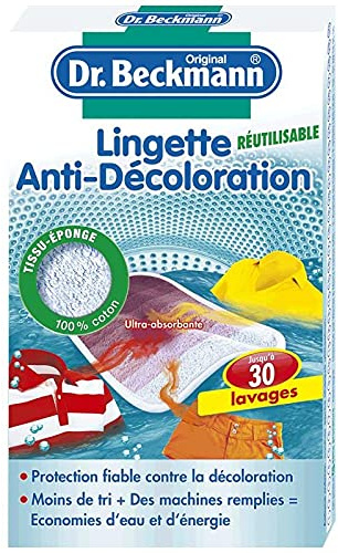 DR BECKMANN - Maxi Lingettes Anti Decoloration Reutilisable 30 Fois - Lot De 3 - Offre Special