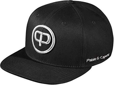Pablo & Capone Snapback Cap - Black & Silver